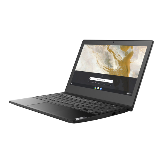 Lenovo IdeaPad 3 Chromebook User Manual