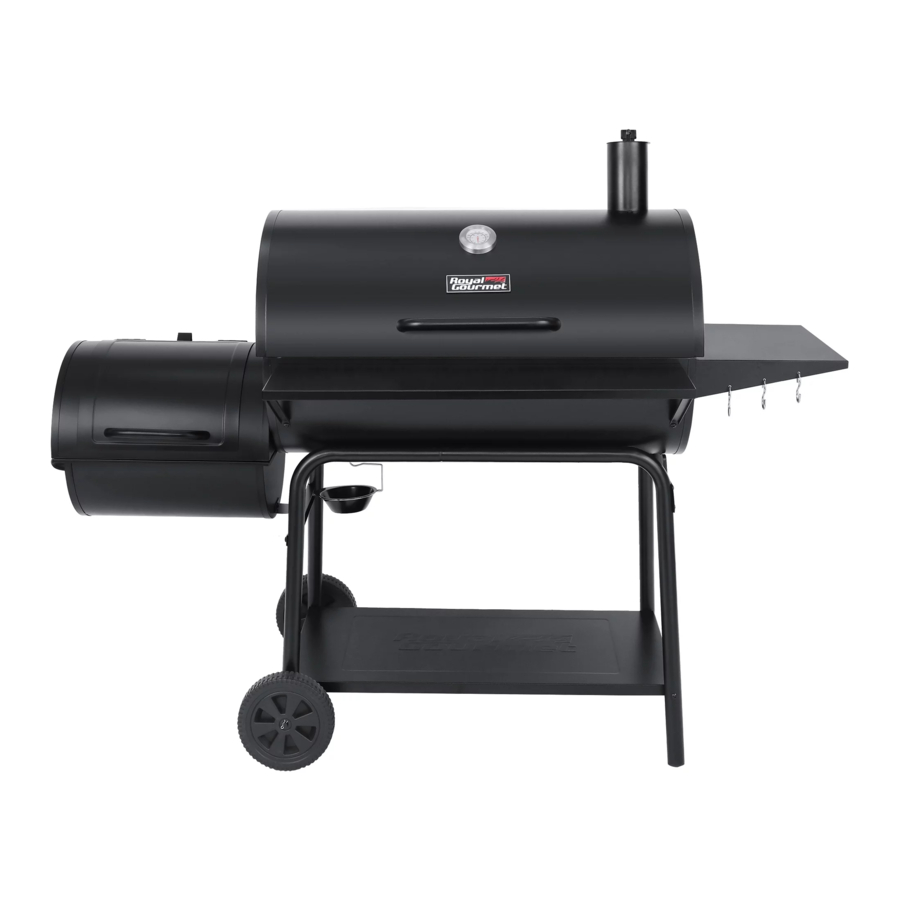 Royal Gourmet CC2036F - Charcoal Barrel Grill Manual | ManualsLib