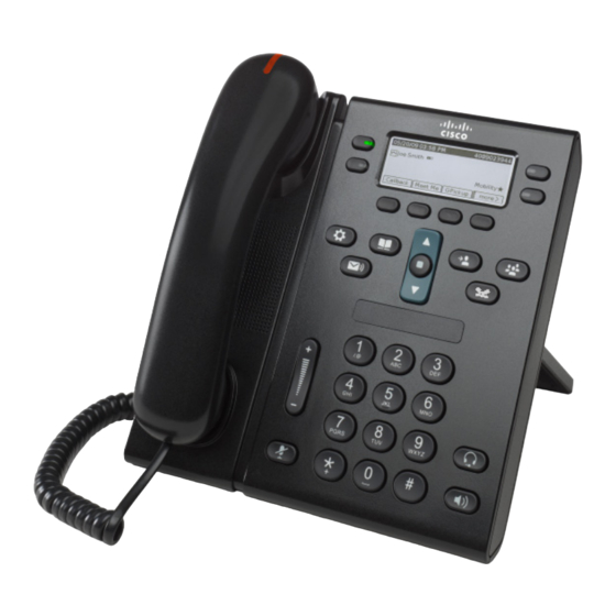 Cisco 6941 - Unified IP Phone Slimline VoIP Manuals