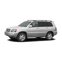 Toyota 2007 Highlander Pocket Reference Manual