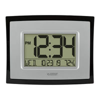 La Crosse Technology Clock User Manuals Download | ManualsLib