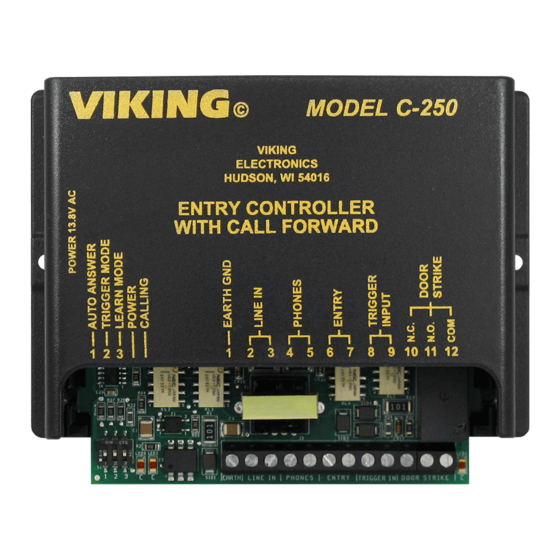 VIKING C--250 TECHNICAL PRACTICE Pdf Download | ManualsLib