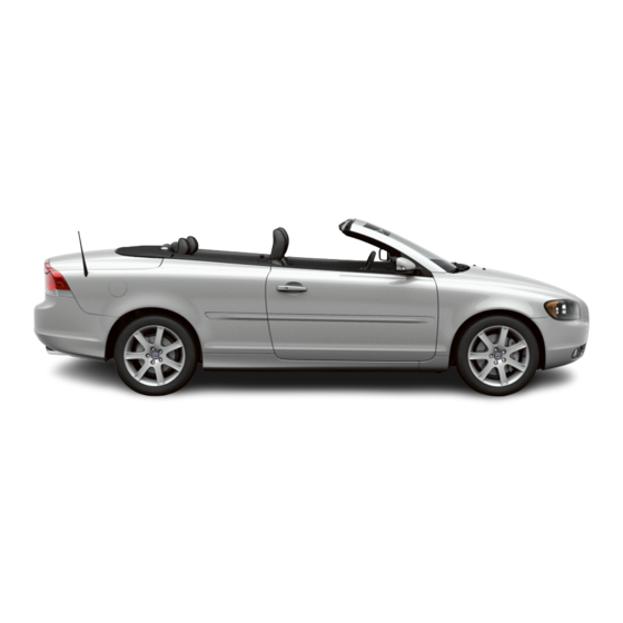 Volvo C70 Owner's Manual