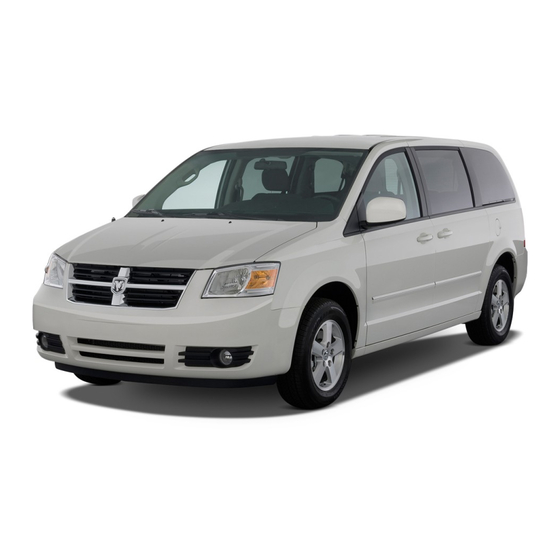 Dodge CARAVAN 2009 Owner's Manual