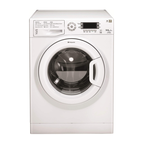 HOTPOINT WDUD 9640 INSTRUCTIONS FOR USE MANUAL Pdf Download | ManualsLib