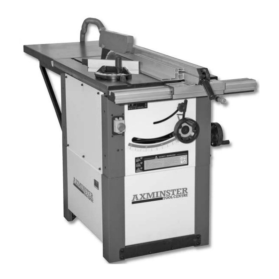 Axminster ts200 store table saw