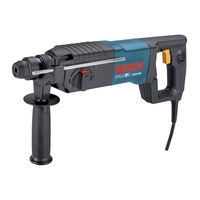 Bosch Rotary Hammer User Manuals Download ManualsLib