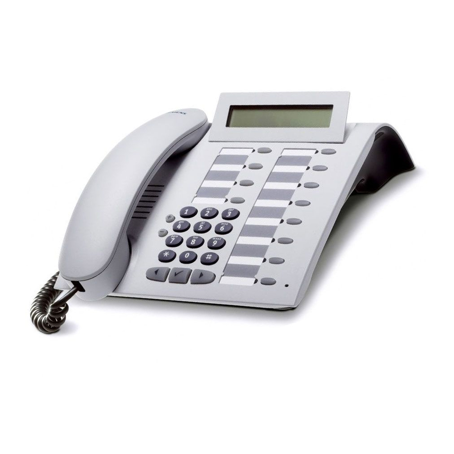 Siemens OptiPoint 500 Economy Corded Telephone Grey S30817-S7108-A101-13 