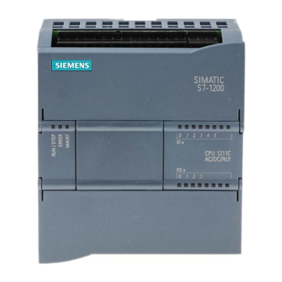 Siemens S7 Series Manuals