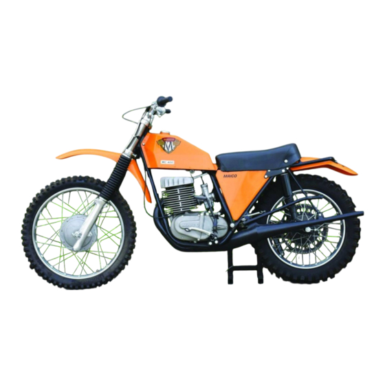 Maico Square Barrel MC400 Service Bulletin