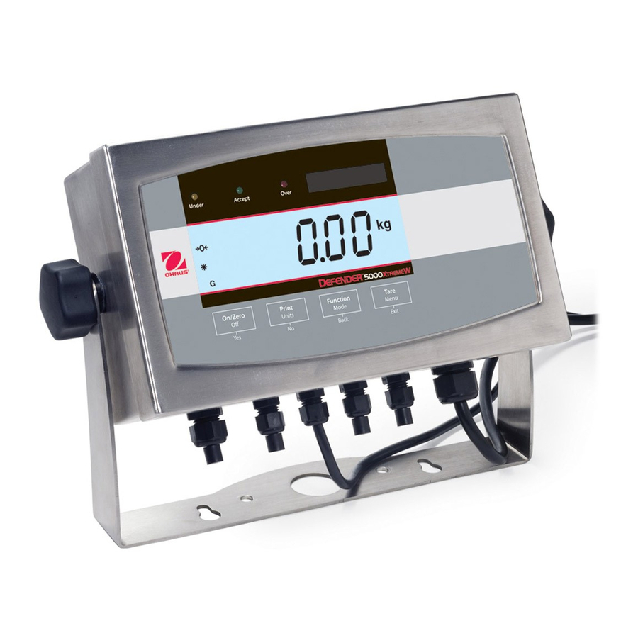 OHAUS T51 Calibration Manual