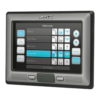 AMX Modero NXD-700Vi Quick Start Manual