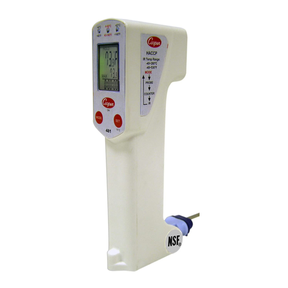 Cooper Atkins Dual-Temp 2 481 Manual