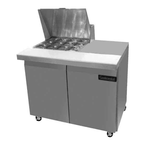 Continental Refrigerator SW36-10 Specifications