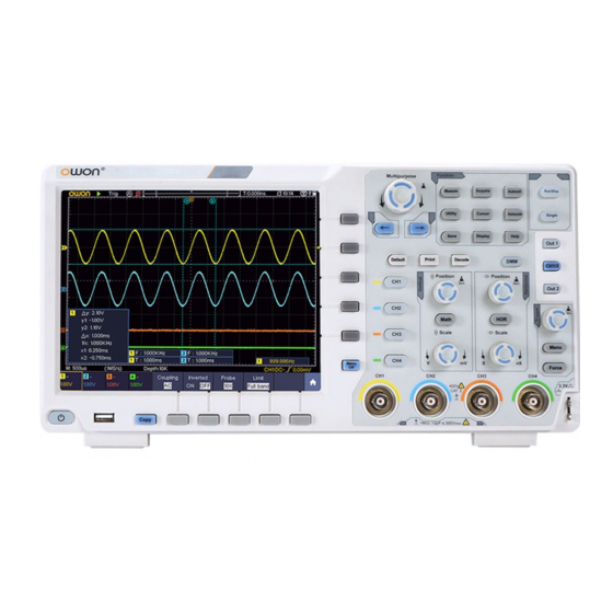 Owon XDS3204AE Manual