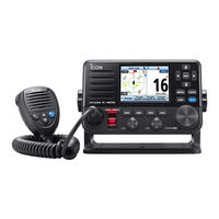 Icom IC-M510E Instruction Manual