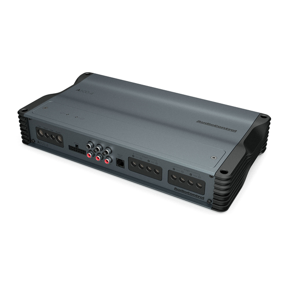 AudioControl A600.4 Quick Start Manual