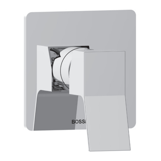 Bossini Z00008 Installation And Care Instructions