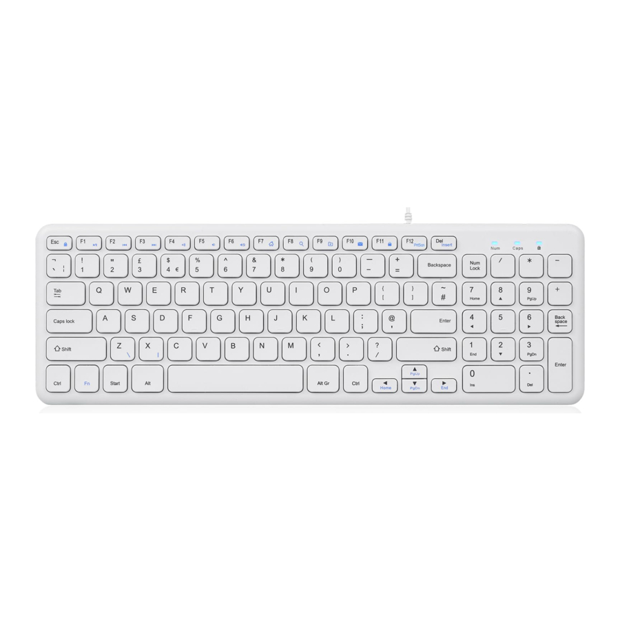 perixx PERIBOARD-213 - Scissor-switch Keyboard Manual