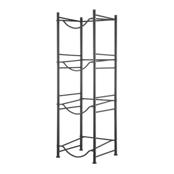 VEVOR 4 WATER BOTTLE RACK-S Manuals