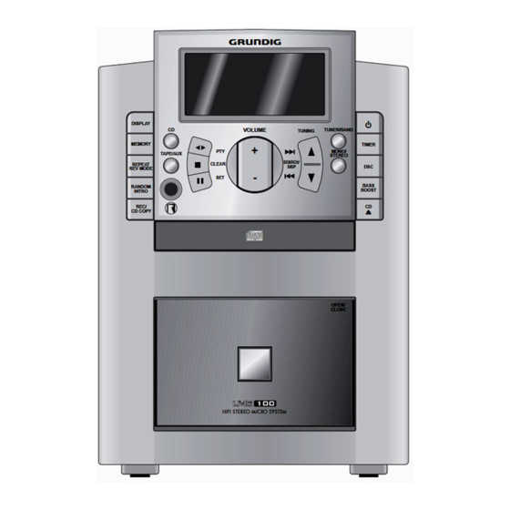 Grundig UMS 100 User Manual