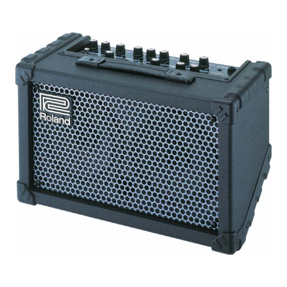 Roland CUBE STREET Training Manual