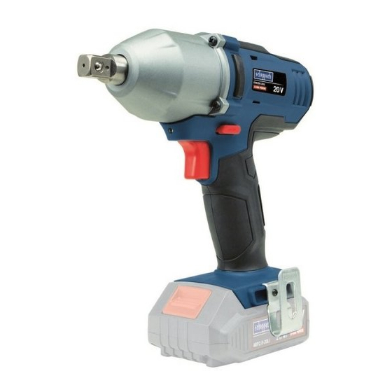 Scheppach CIW350-20Li Instruction Manual