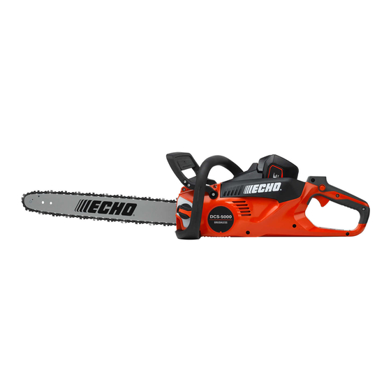 Echo DCS-5000 Operator's Manual
