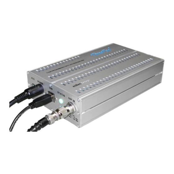Miles TimePod 5330A Operation And Service
