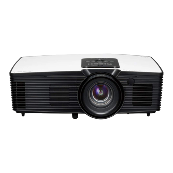 Ricoh Mizar-PJ2 cw Series Service Training