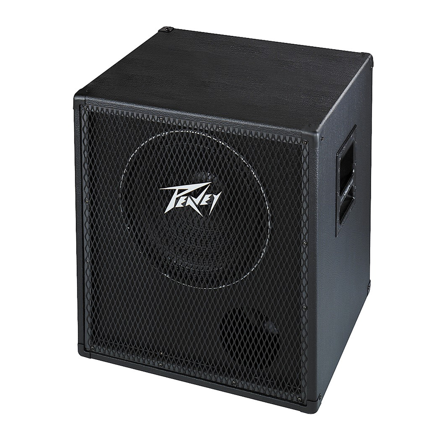 Peavey 115 BX BW Specifications