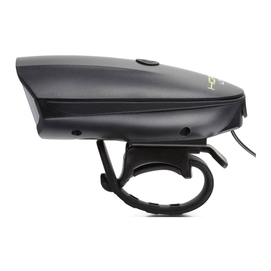 HORNIT LITE - 250 Lumen Bike Light with 120 Decibel Horn Manual