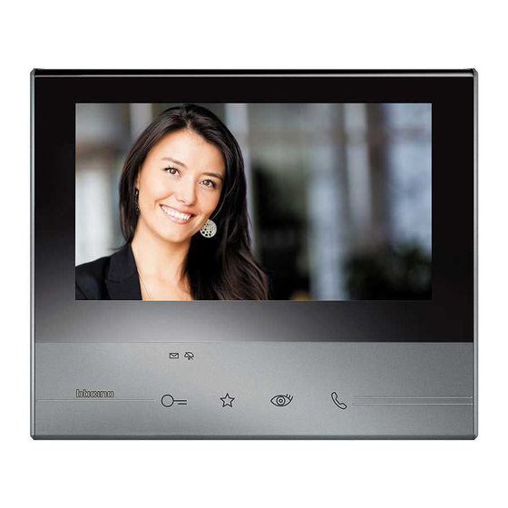 Bticino CLASSE 300V13E Installation Manual
