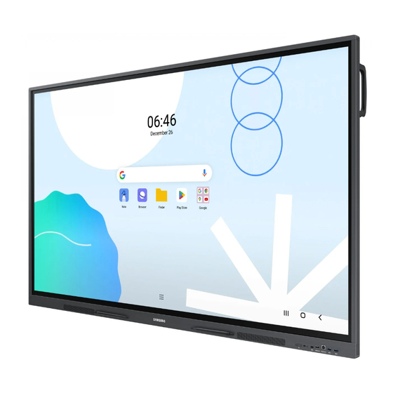 Samsung WA65D User Manual