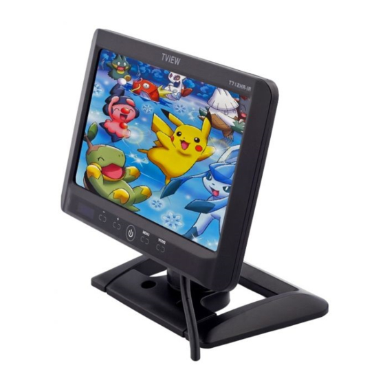 Tview T712HR-IR Owner's Manual