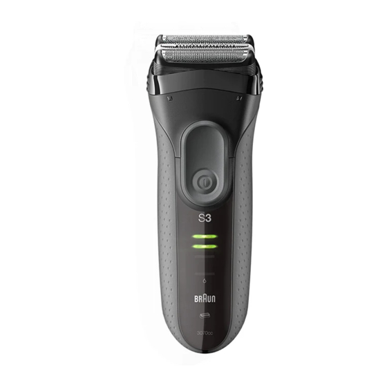 Braun 3090cc Instructions Manual