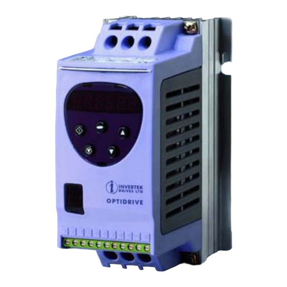 Invertek OPTIDRIVE User Manual