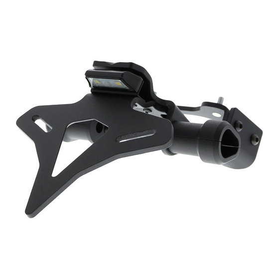 Evotech Yamaha MT-09 Tail Tidy Installation Instructions Manual
