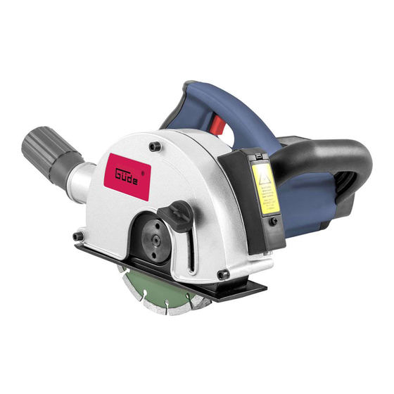 GÜDE MD 1700 Instructions Manual
