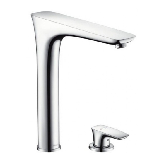 Hans Grohe PuraVida 15812000 Instuctions For Use