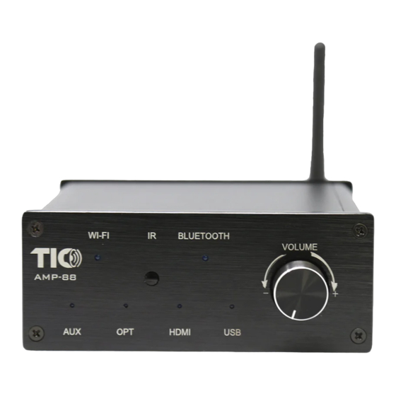 TIC AMP88 Quick Start Manual