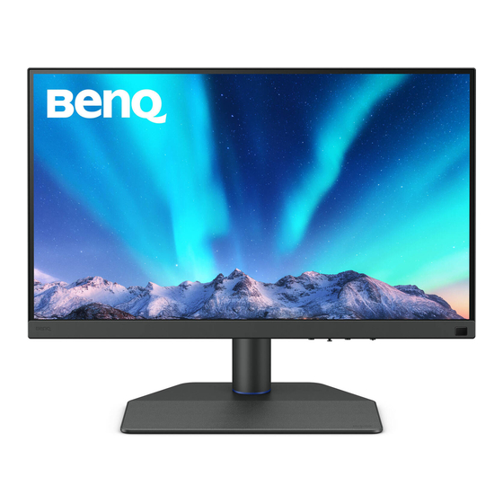 BenQ AQCOLOR SW Series User Manual