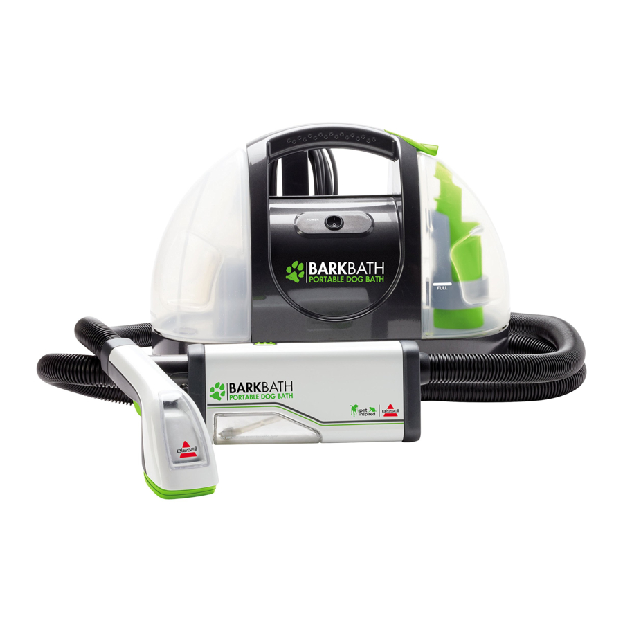 Bissell BarkBath 1844 Series Manual