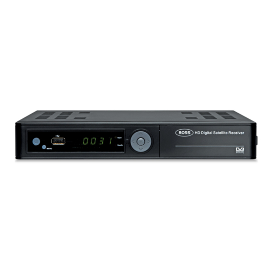 Ross HDR-8130USB User Manual