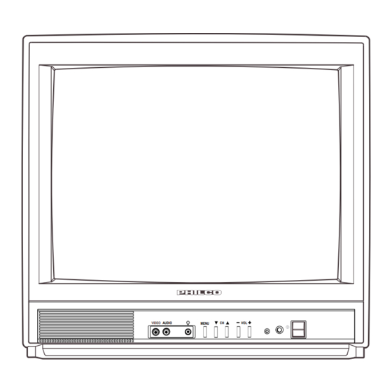 Philco PM2024 Service Manual