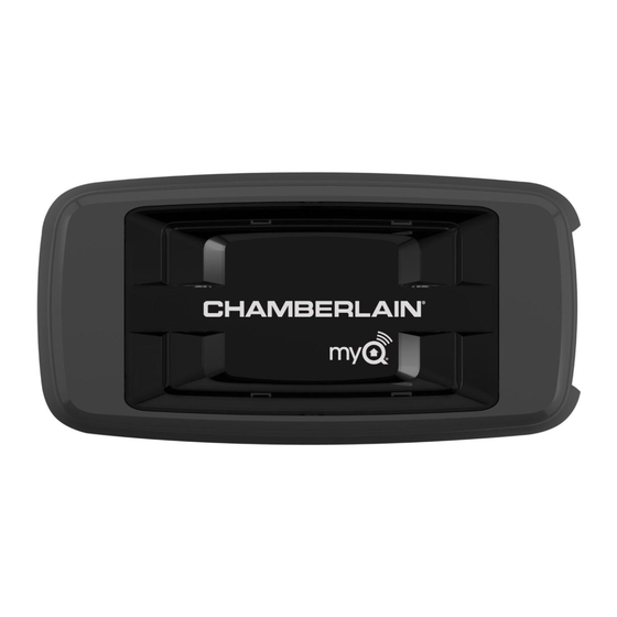 Chamberlain Internet Gateway Quick Start Manual