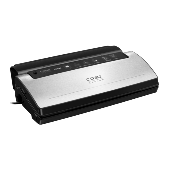 CASO DESIGN VC350 Instruction Manual
