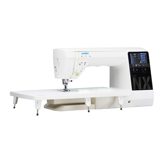 JUKI HZL-NX7 Instruction Manual
