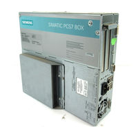 Siemens SIMATIC PCS 7 BOX Function Manual
