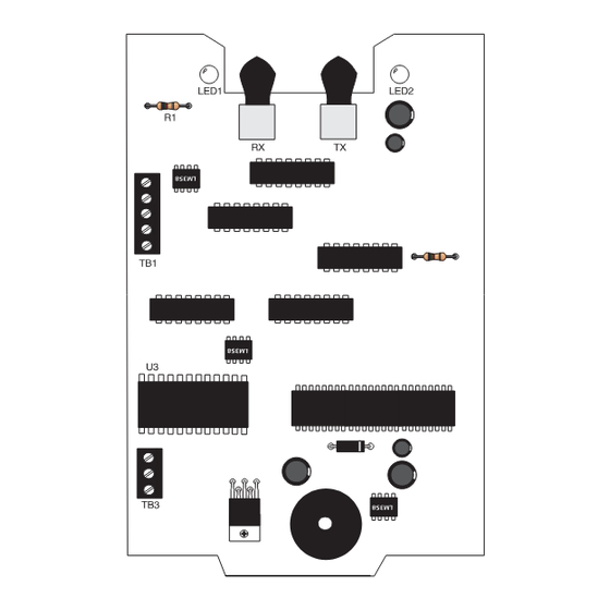 User Manuals: Pittway Notifier RPT-485W Security System